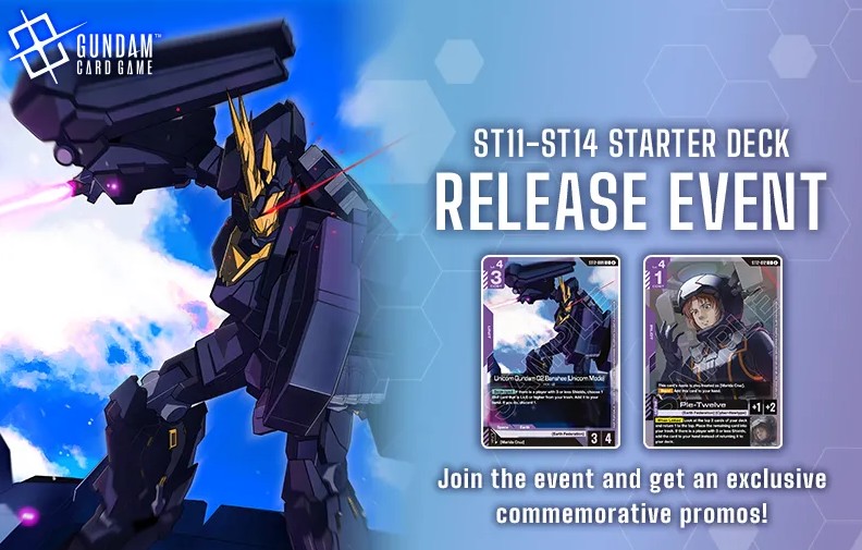 GUNDAM CARD GAME — ST11–14 RELEASE EVENT – Game Keeper Lajeunesse