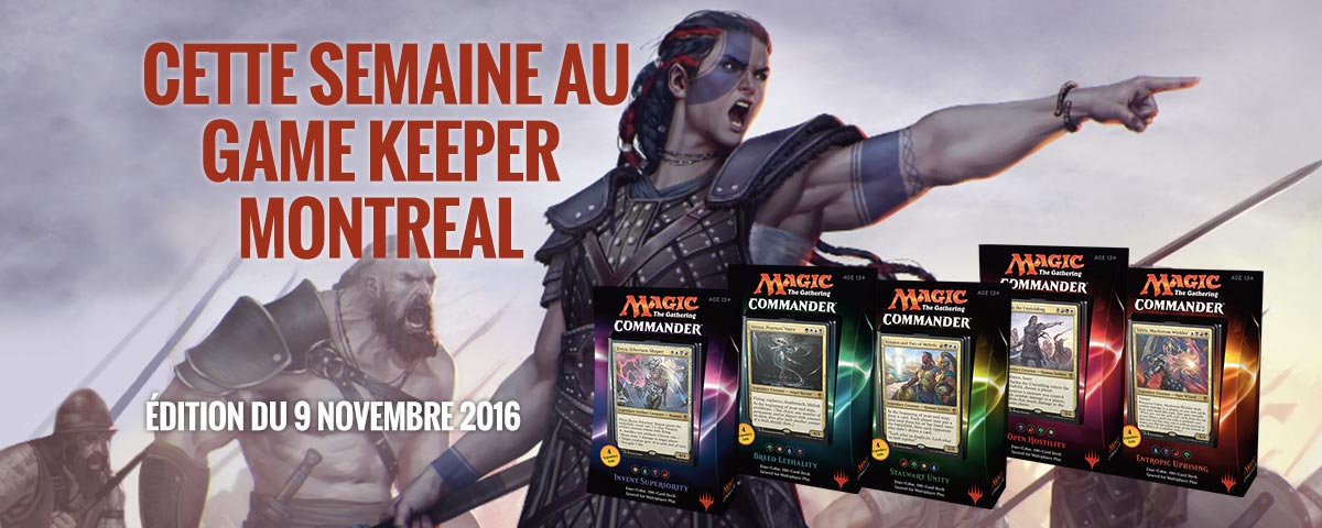 nouvelles game keeper montreal 9 nov 2016